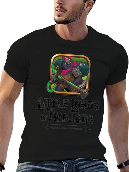 Camiseta Negra Little Lords of Twilight