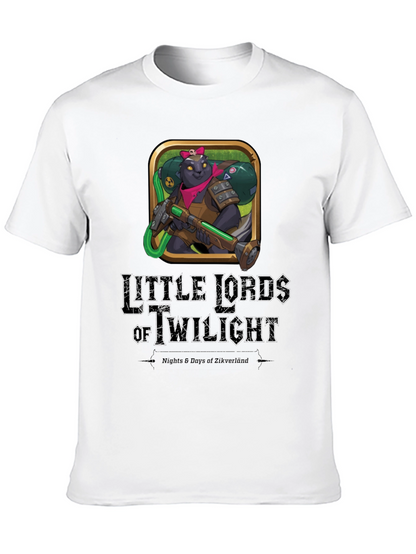 Camiseta Negra Little Lords of Twilight