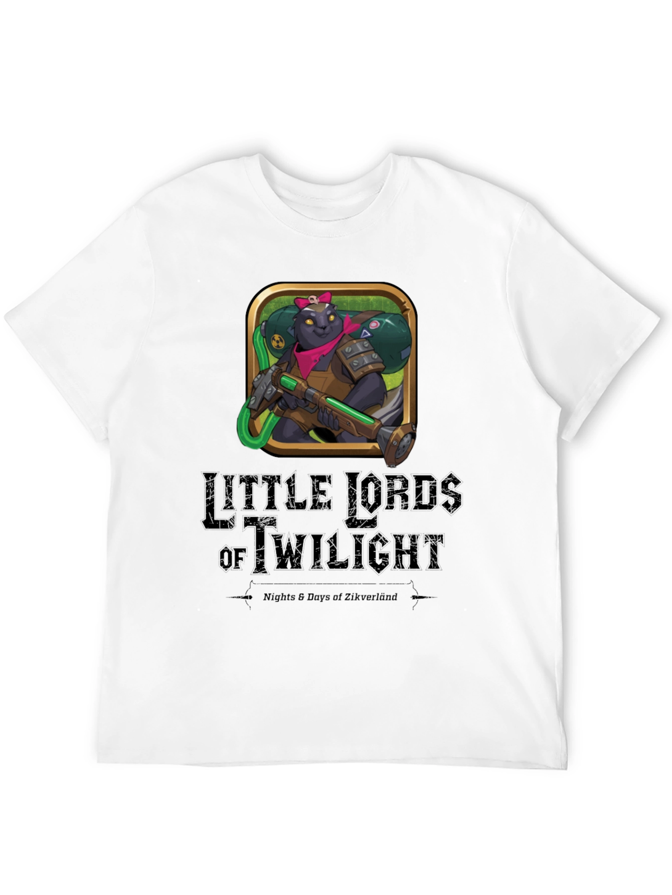Camiseta Negra Little Lords of Twilight