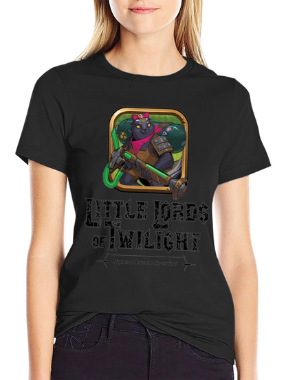 Camiseta Negra Little Lords of Twilight