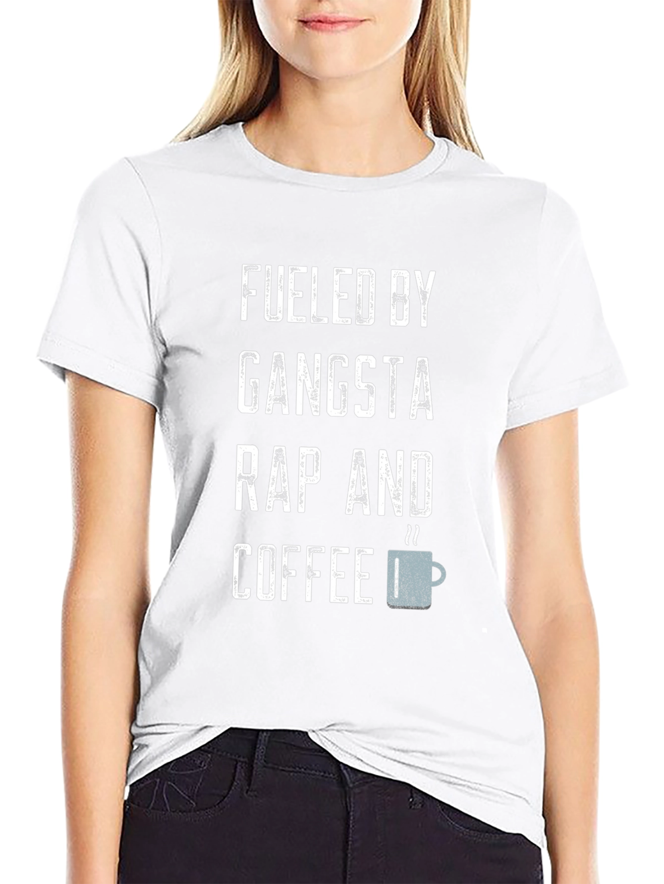 Camiseta Gangsta Rap y Café