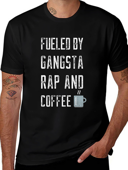 Camiseta Gangsta Rap y Café