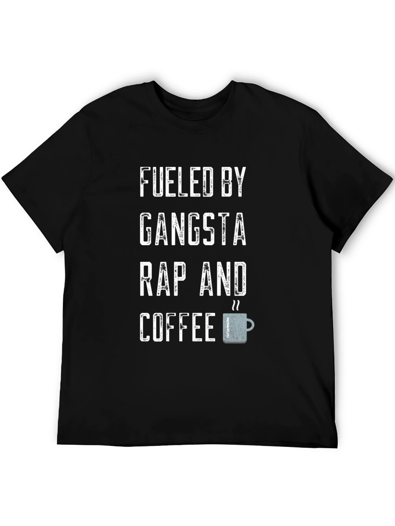 Camiseta Gangsta Rap y Café