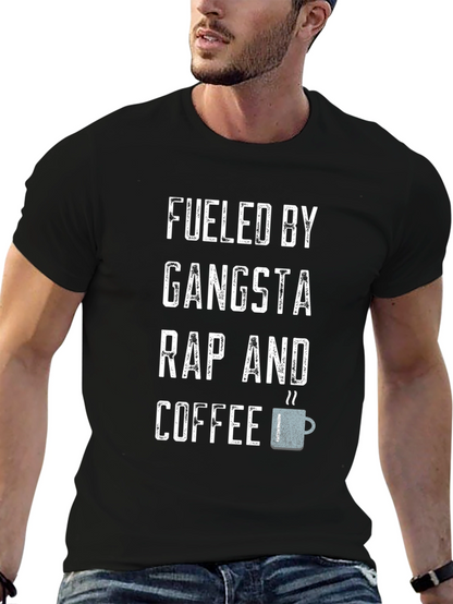 Camiseta Gangsta Rap y Café