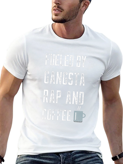 Camiseta Gangsta Rap y Café