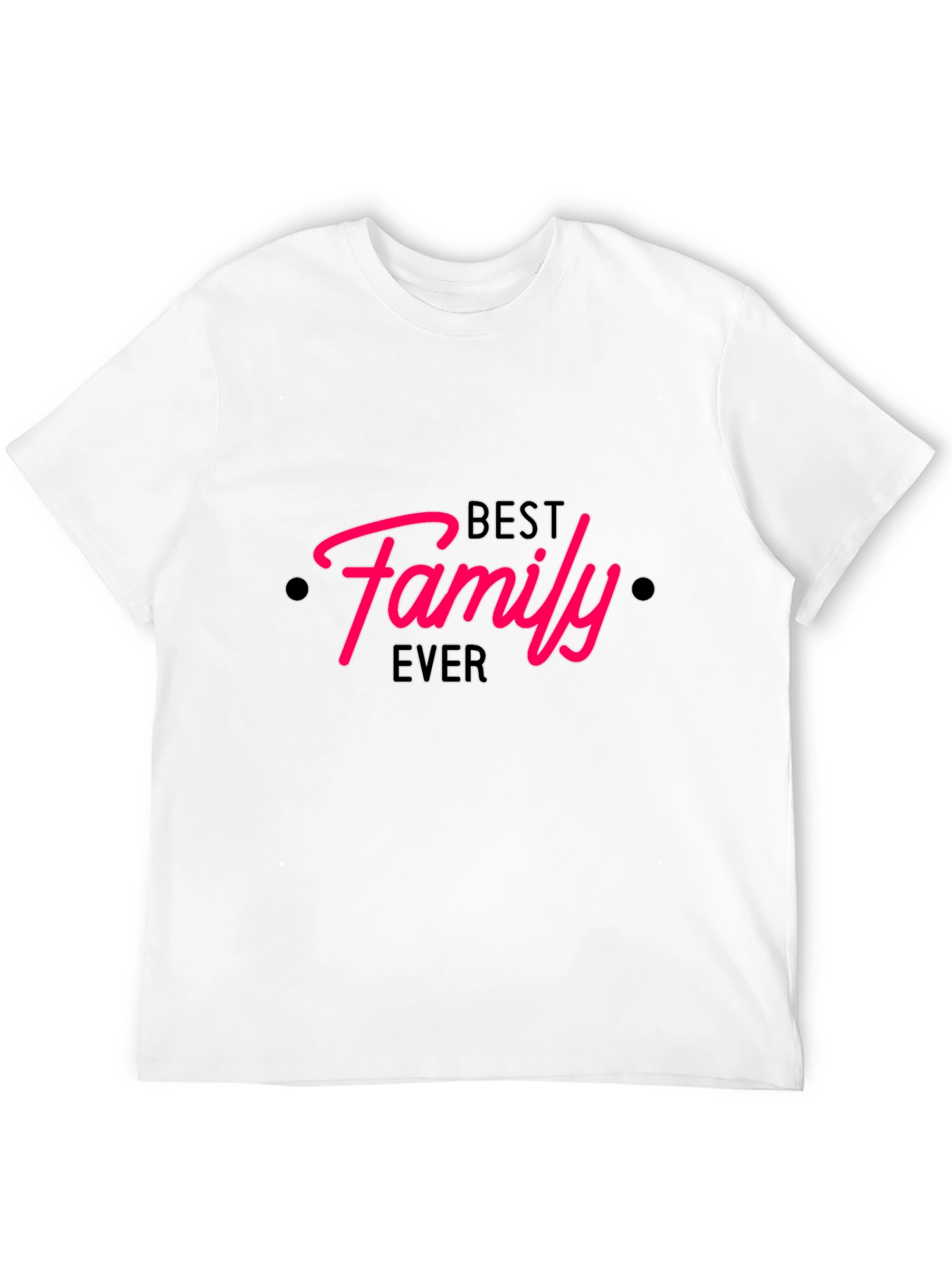 Camiseta Negra Best Family Ever