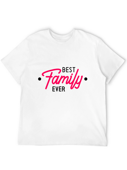 Camiseta Negra Best Family Ever