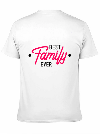 Camiseta Negra Best Family Ever