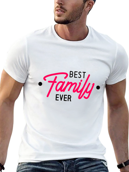 Camiseta Negra Best Family Ever