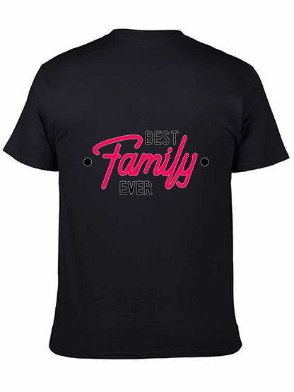 Camiseta Negra Best Family Ever