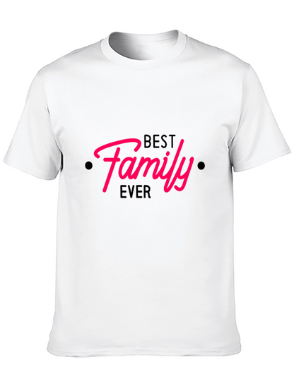 Camiseta Negra Best Family Ever