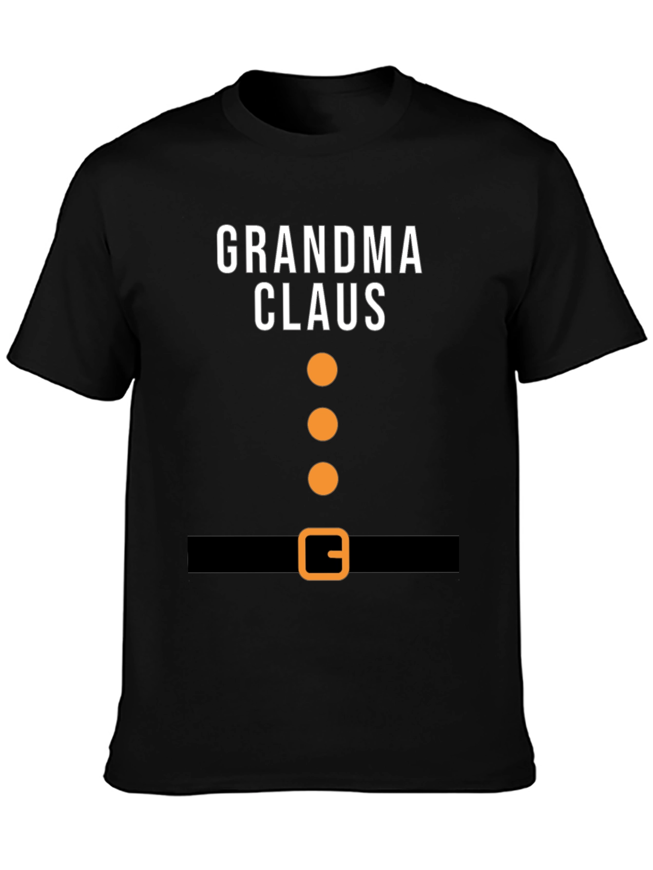 Camiseta Grandma Claus Navideña - Diseño Festivo