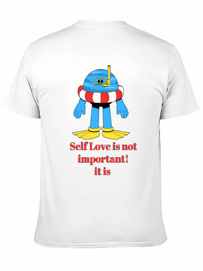 Camiseta Negra con Diseño Divertido de Buceo