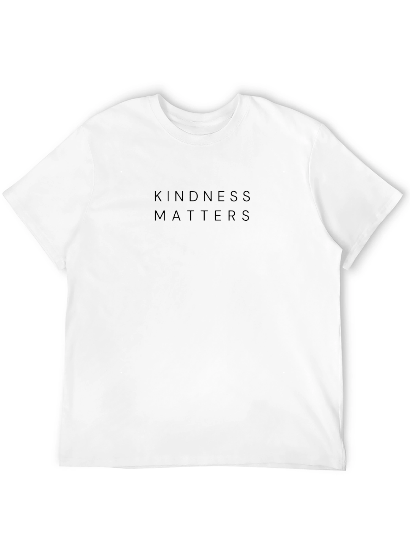Camiseta Negra Kindness Matters para Hombre