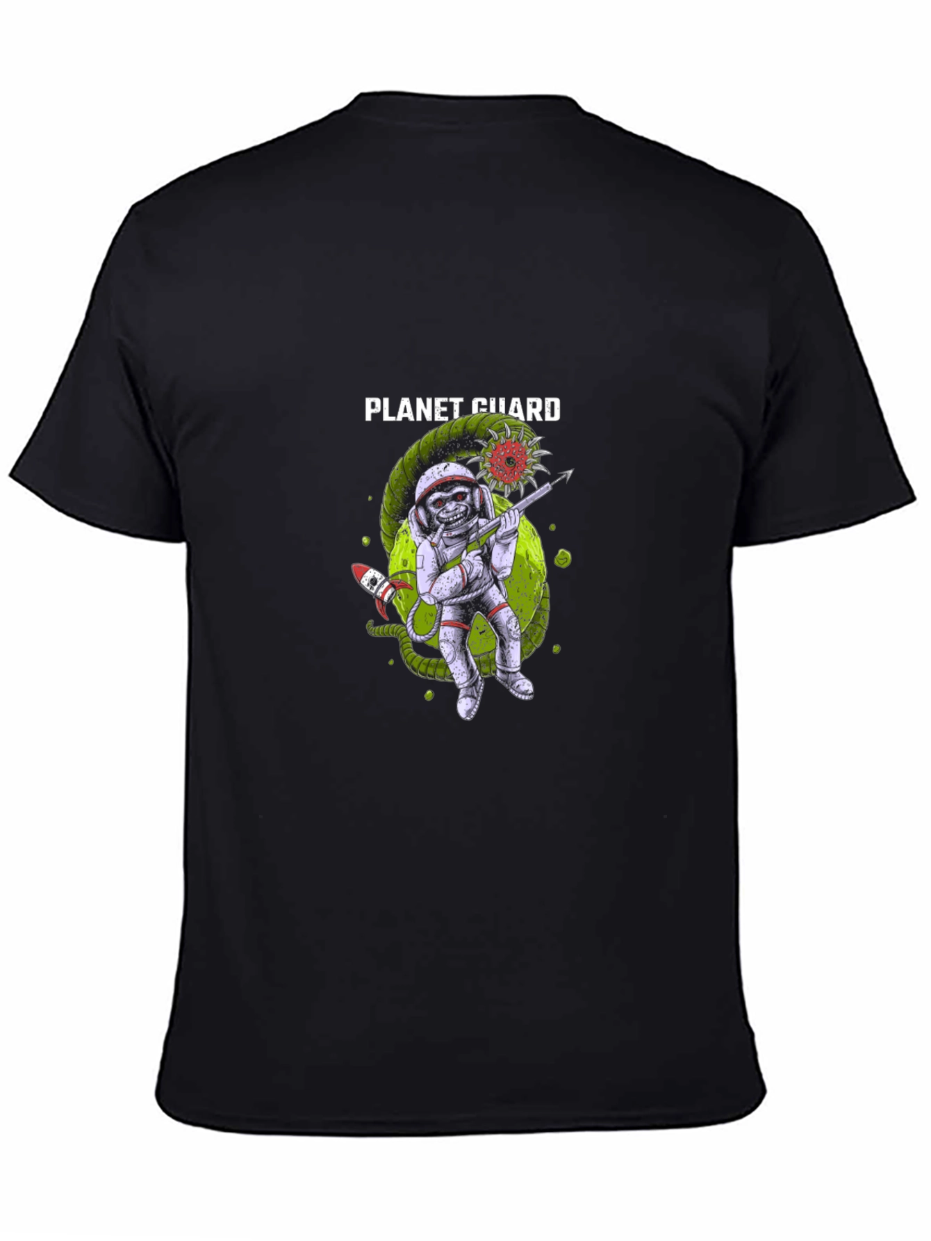 Camiseta Planet Guard Negra