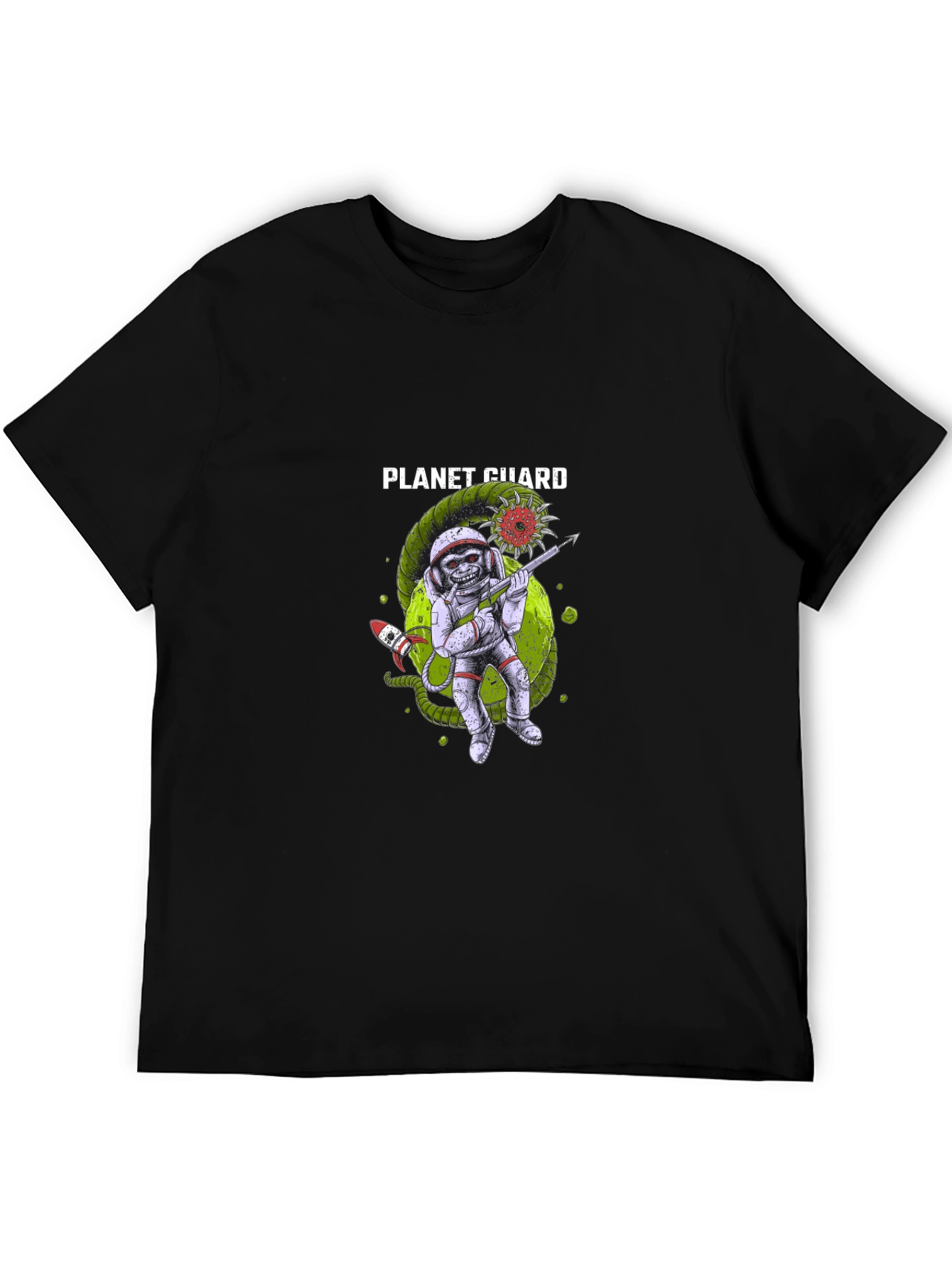 Camiseta Planet Guard Negra