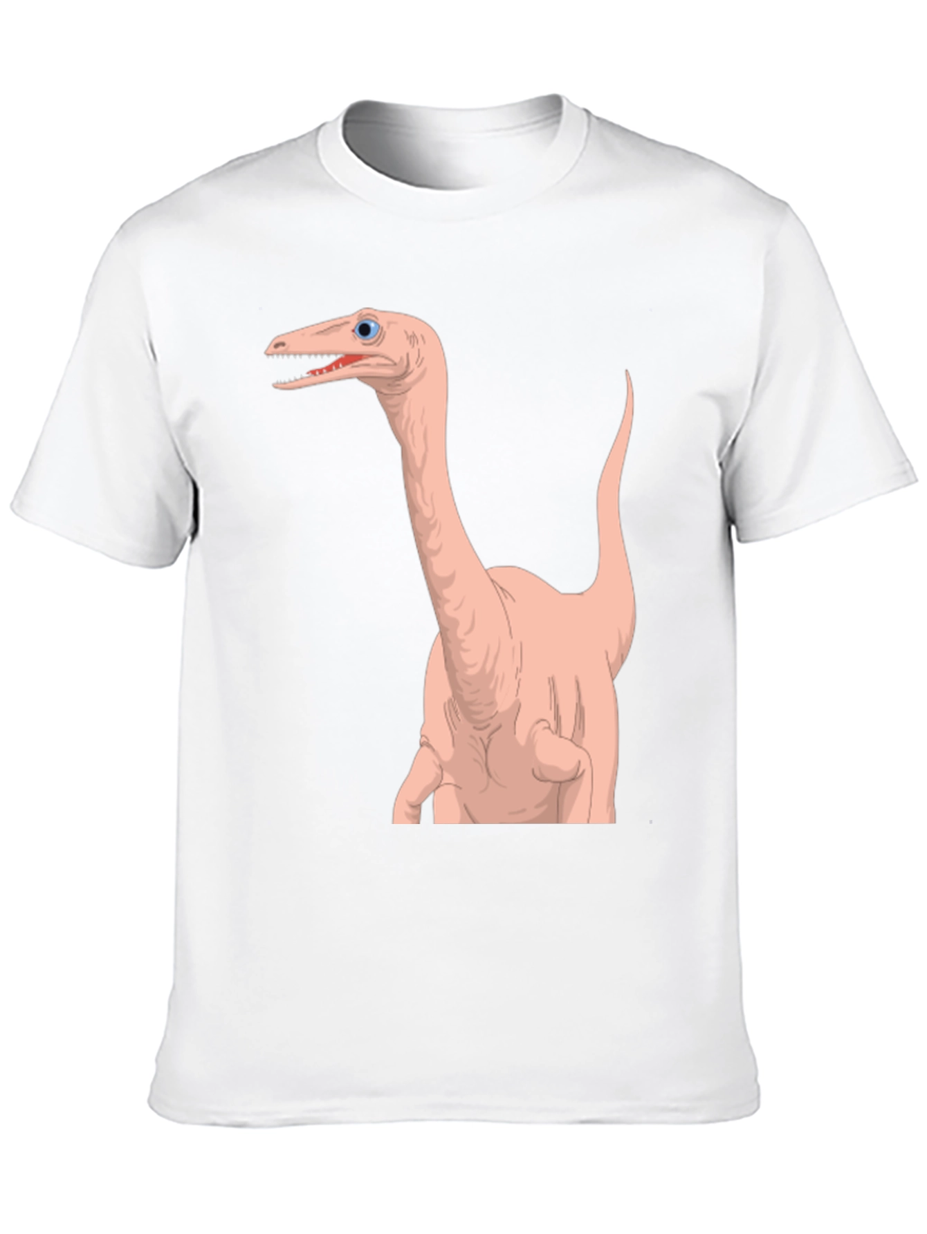 Camiseta Negra con Diseño Dinosaurio Anatómico