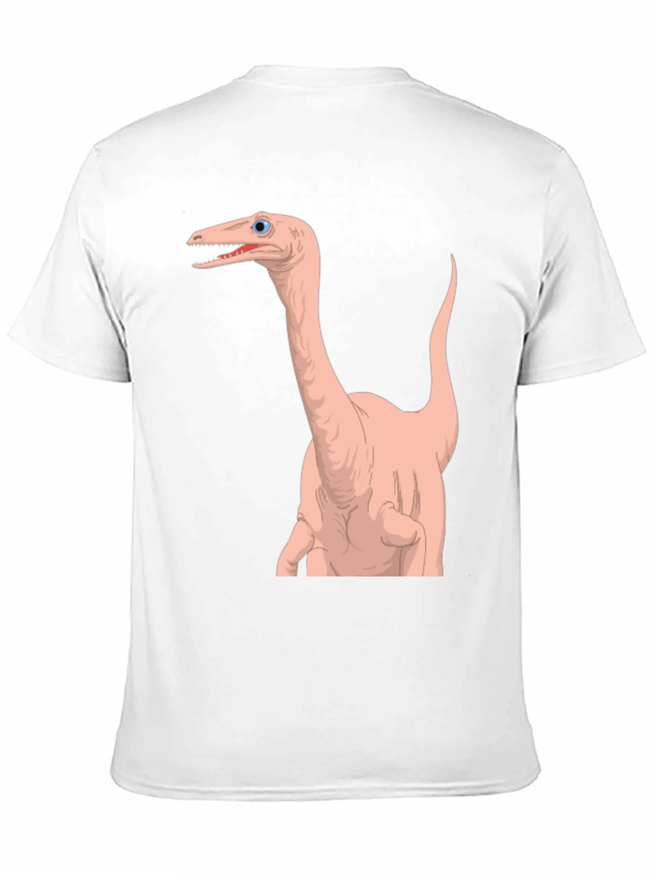 Camiseta Negra con Diseño Dinosaurio Anatómico