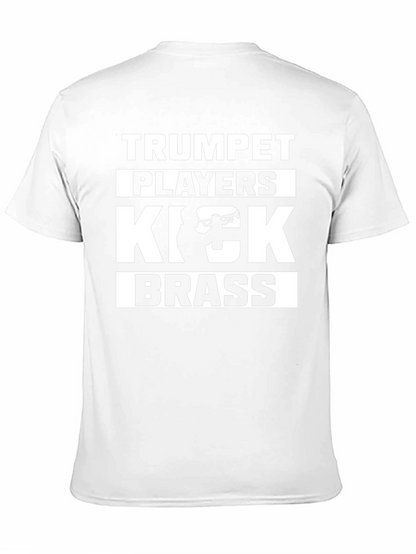 Camiseta Negra Trumpet Players Kick Brass