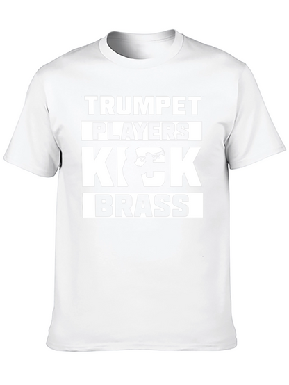 Camiseta Negra Trumpet Players Kick Brass