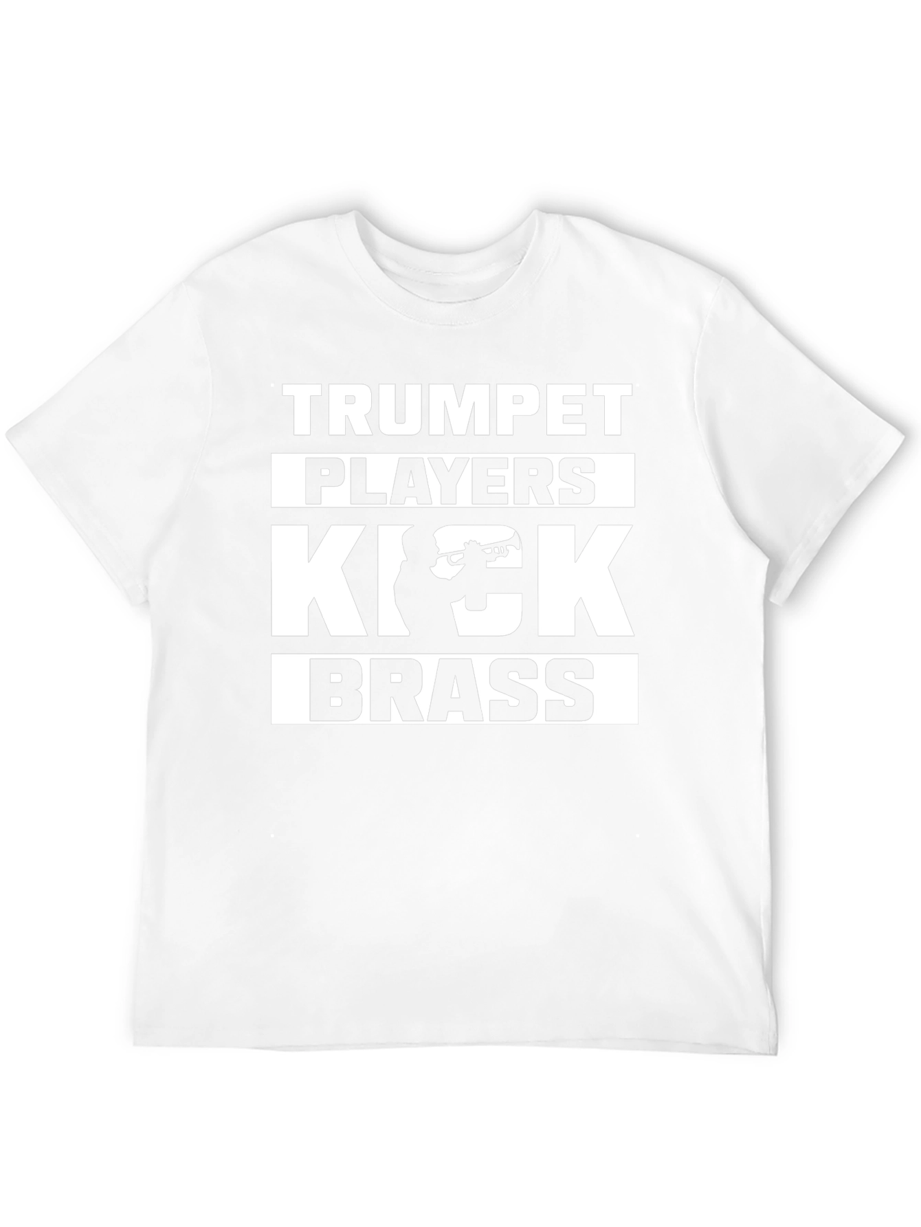 Camiseta Negra Trumpet Players Kick Brass