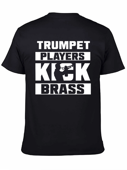 Camiseta Negra Trumpet Players Kick Brass