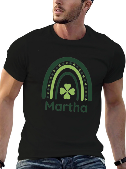 Camiseta Negra Martha St. Patrick