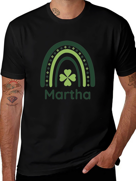 Camiseta Negra Martha St. Patrick