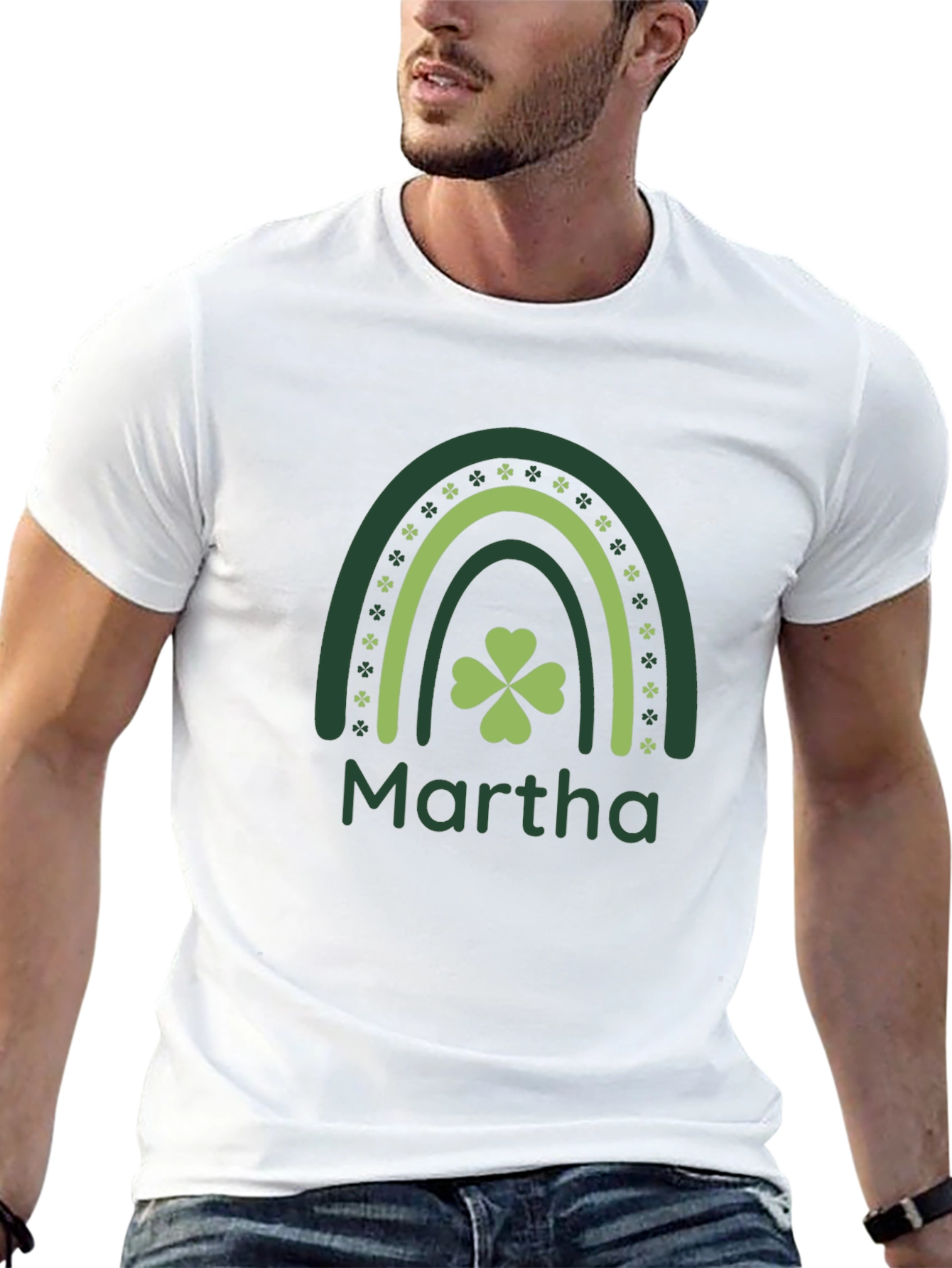 Camiseta Negra Martha St. Patrick