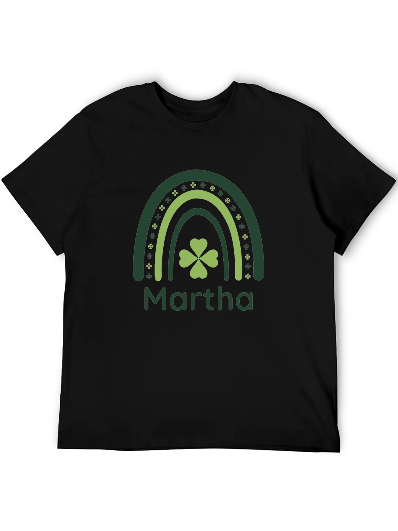 Camiseta Negra Martha St. Patrick