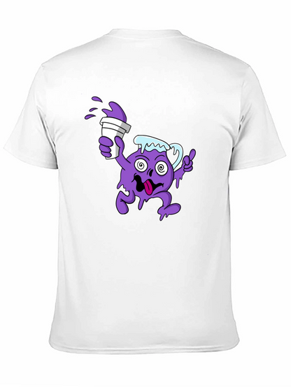 Camiseta Negra Hombre Diseño Divertido