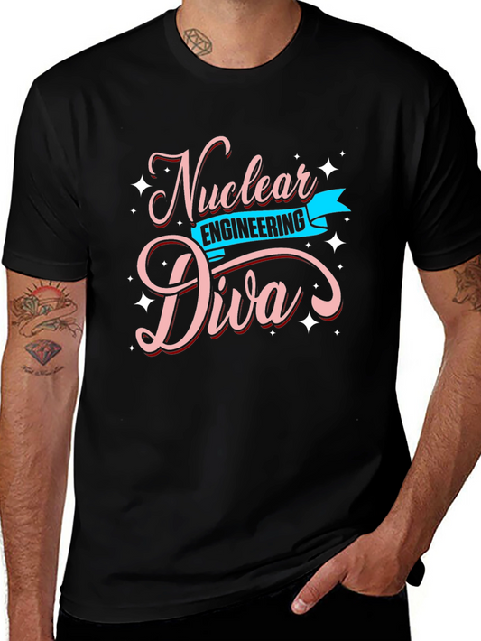 Camiseta Negra Nuclear Engineering Diva
