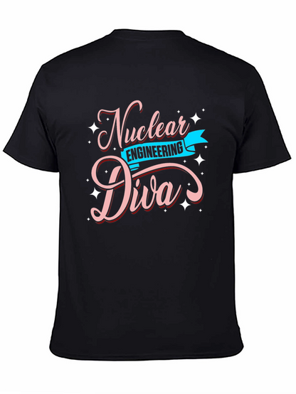 Camiseta Negra Nuclear Engineering Diva