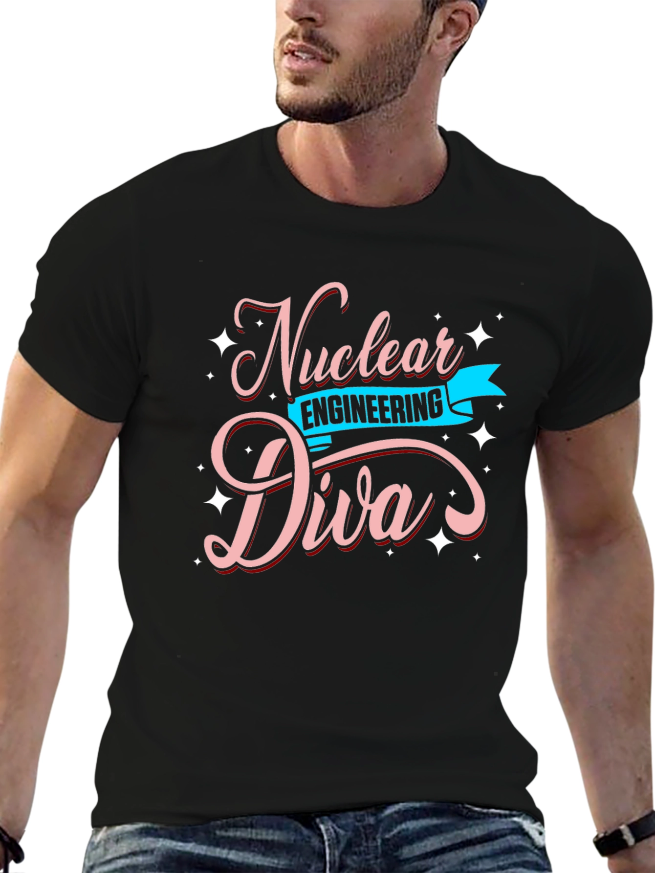 Camiseta Negra Nuclear Engineering Diva
