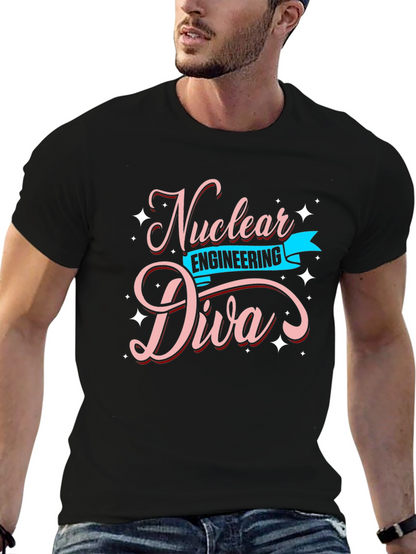 Camiseta Negra Nuclear Engineering Diva