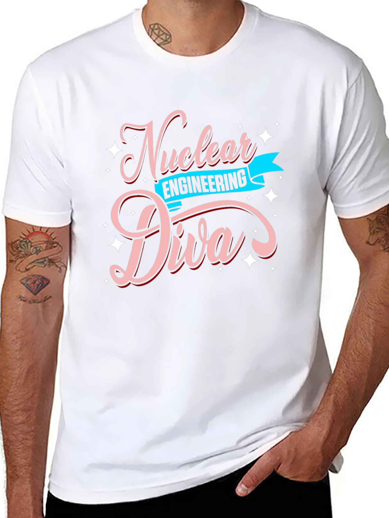 Camiseta Negra Nuclear Engineering Diva
