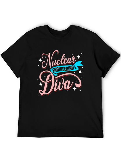 Camiseta Negra Nuclear Engineering Diva