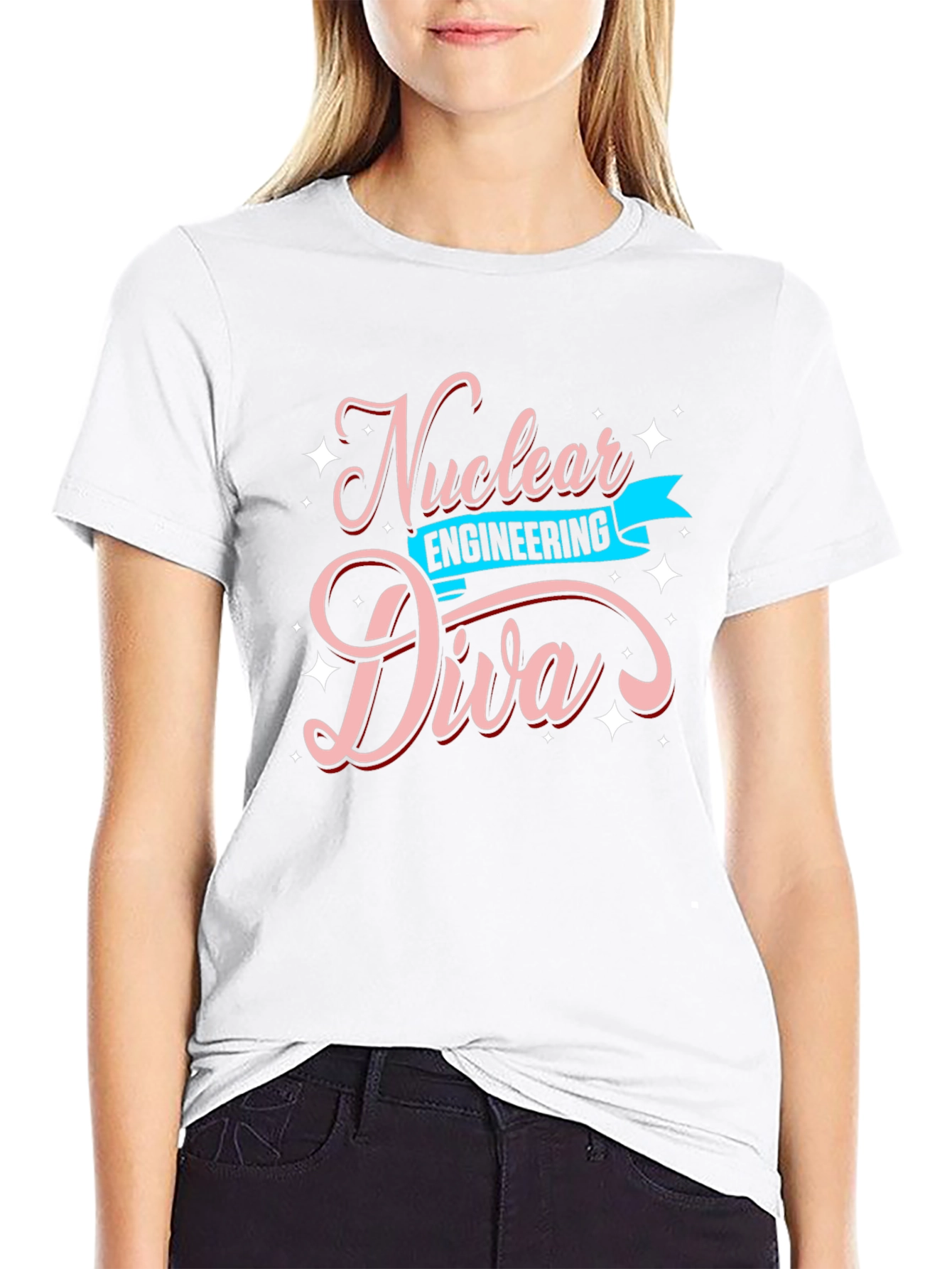 Camiseta Negra Nuclear Engineering Diva