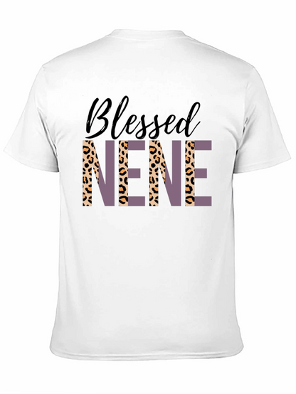 Camiseta Blessed Nene Estampado Leopardo