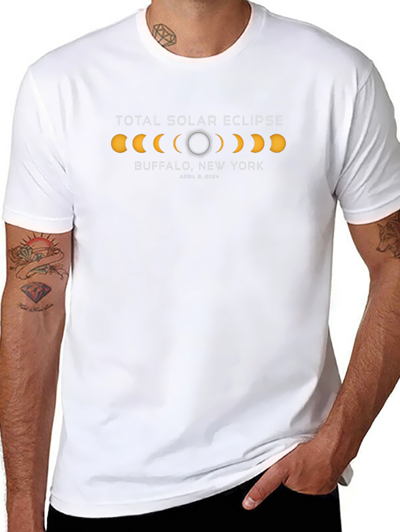 Camiseta Eclipse Solar Total Búfalo Nueva York 2024