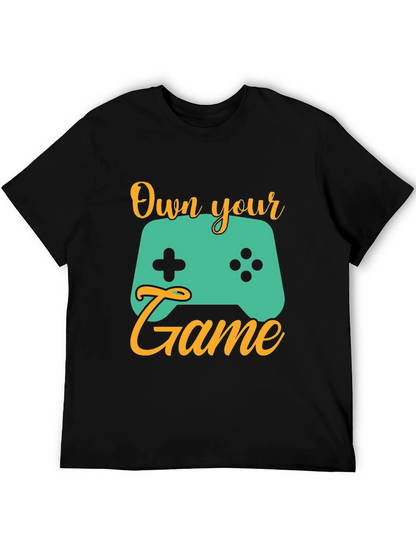 Camiseta Negra Own Your Game