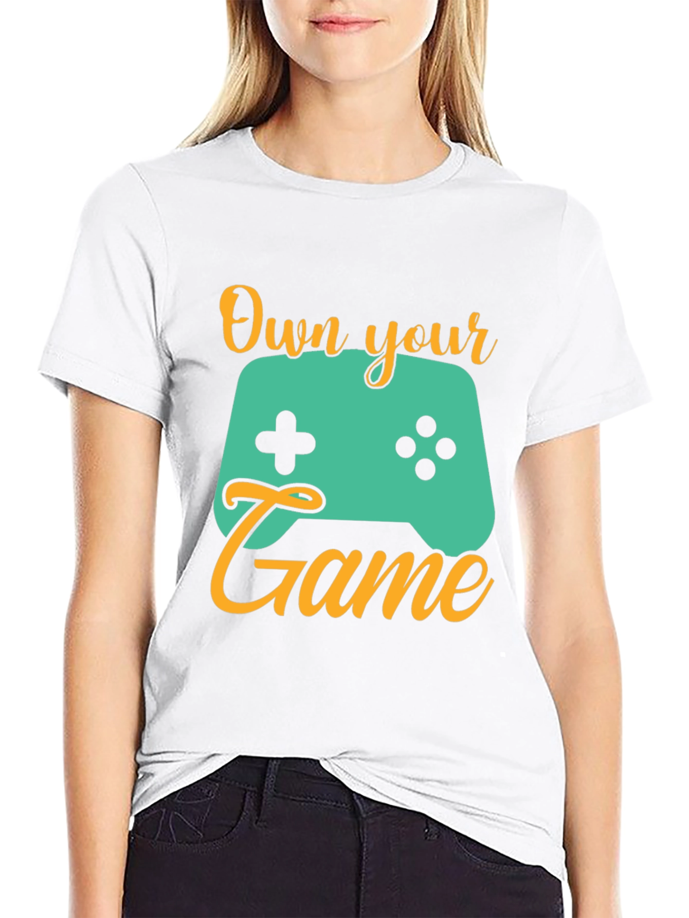 Camiseta Negra Own Your Game