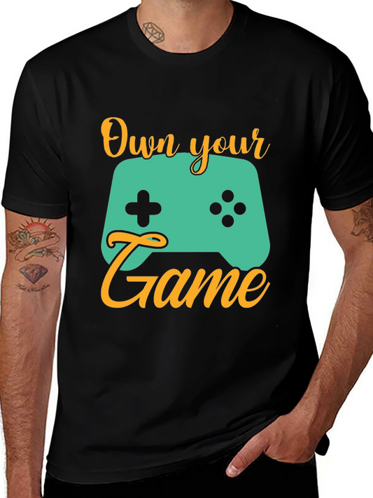 Camiseta Negra Own Your Game
