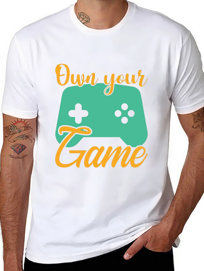 Camiseta Negra Own Your Game