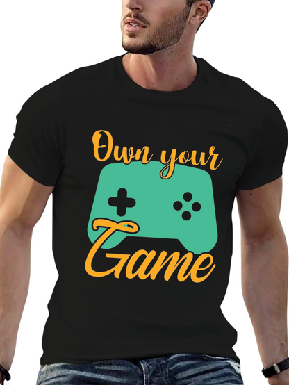 Camiseta Negra Own Your Game
