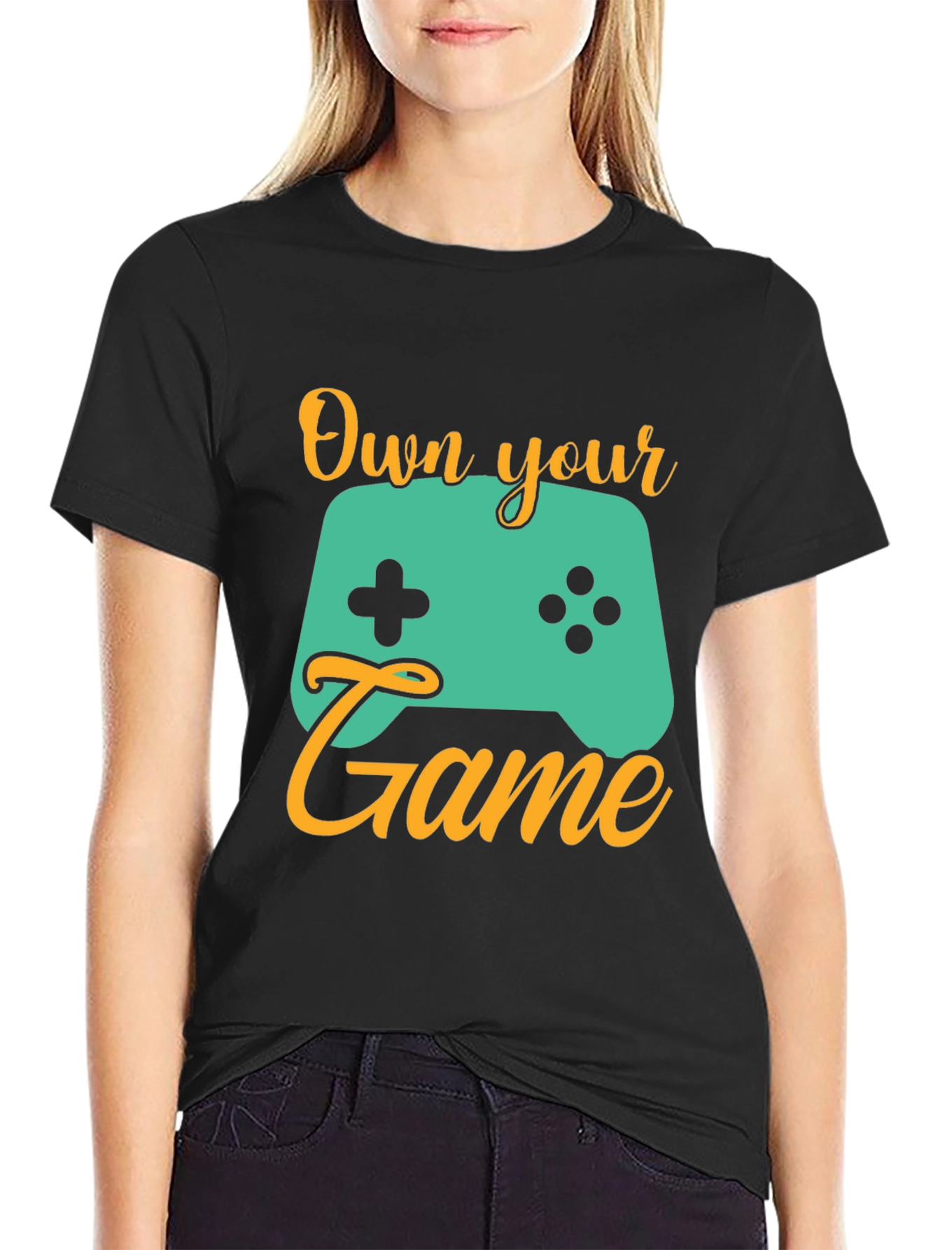 Camiseta Negra Own Your Game