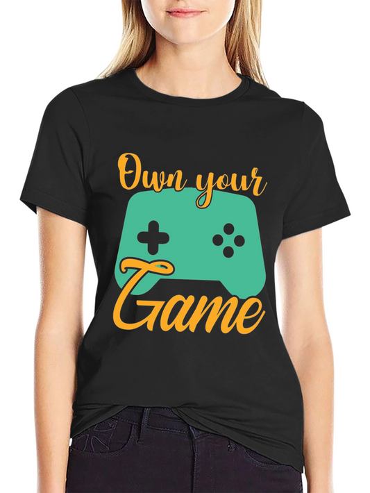 Camiseta Negra Own Your Game
