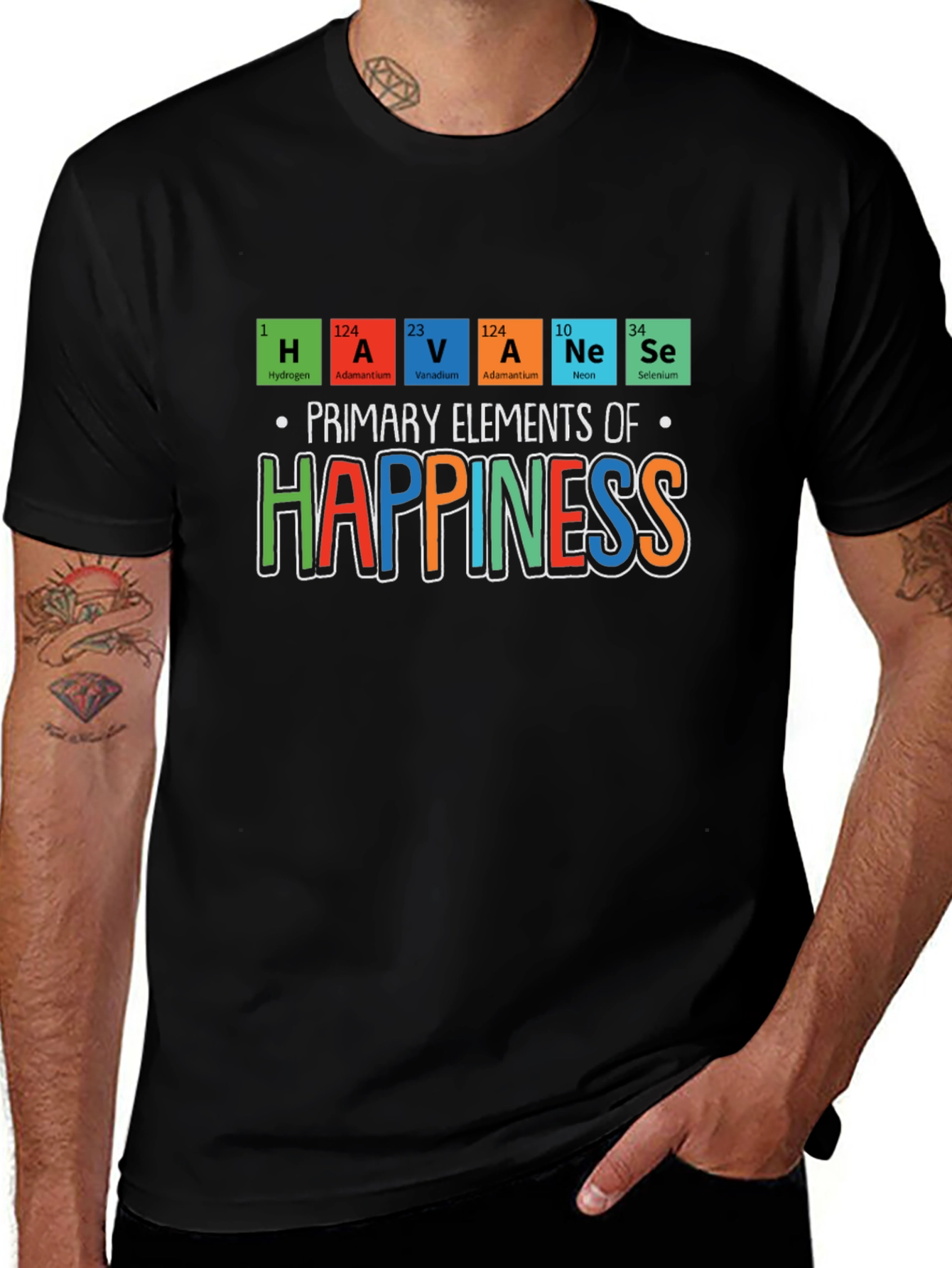 Camiseta Elementos de la Felicidad