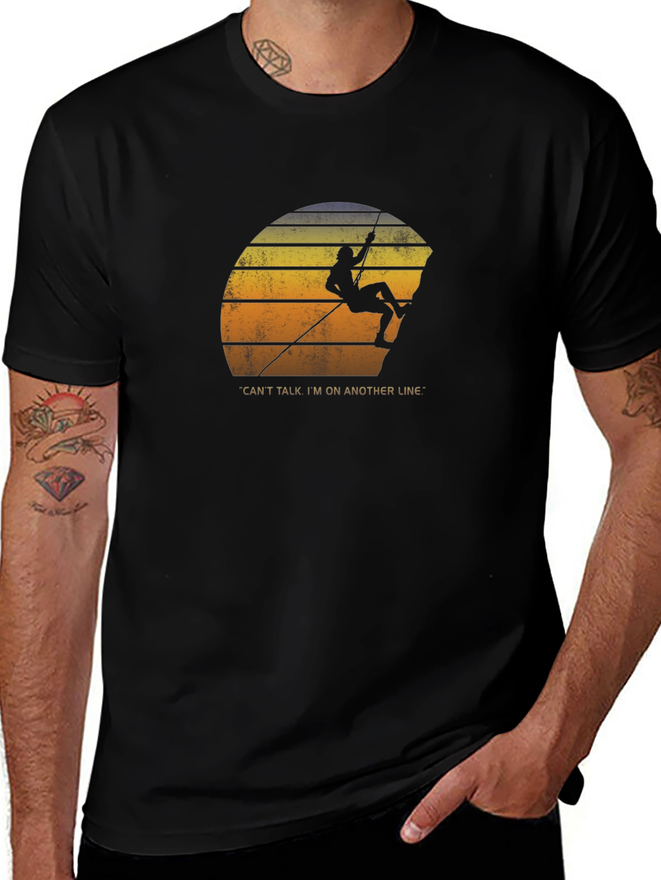 Camiseta Negra Otra Línea