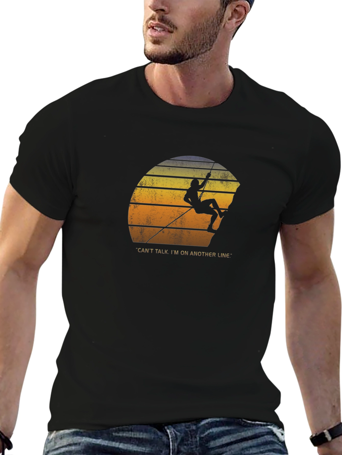 Camiseta Negra Otra Línea